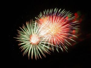 event fireworks shower of sparks pyrotechnics