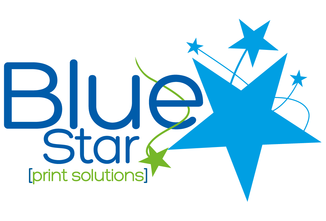 Blue Star Print Solutions Logo