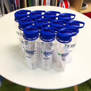 Screen Printed Water Bottles